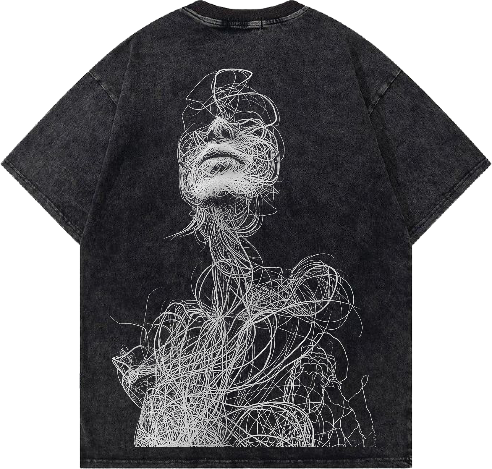 abstract-woman-wireframe-distressed-tee